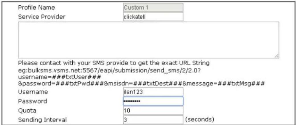 Draytek Vigor 2620L - A-1 How to Send a Notification to Specified Phone Number via SMS Service in WAN Disconnection - 5