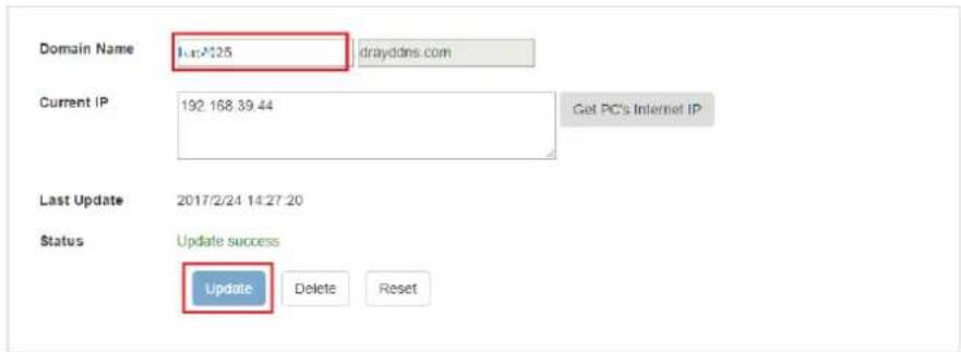 Draytek Vigor 2620L - Modify Domain Name - 3
