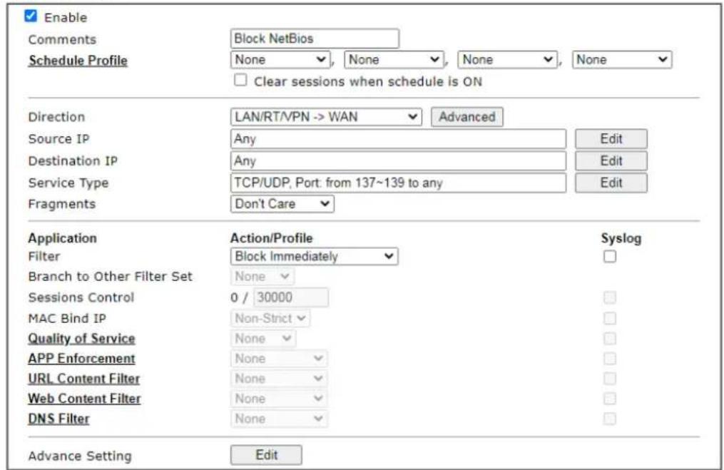 Draytek Vigor 2620L - Click Next to get the following page. - 3