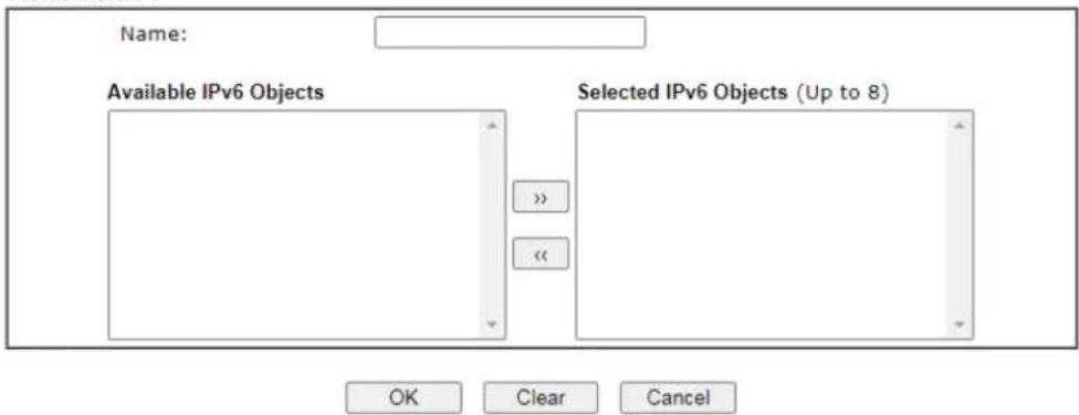 Draytek Vigor 2620L - VII-1-4 IPv6 Group - 1