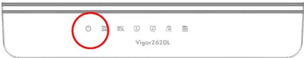 Draytek Vigor 2620L - VIII-2 Checking If the Hardware Status Is OK or Not - 1