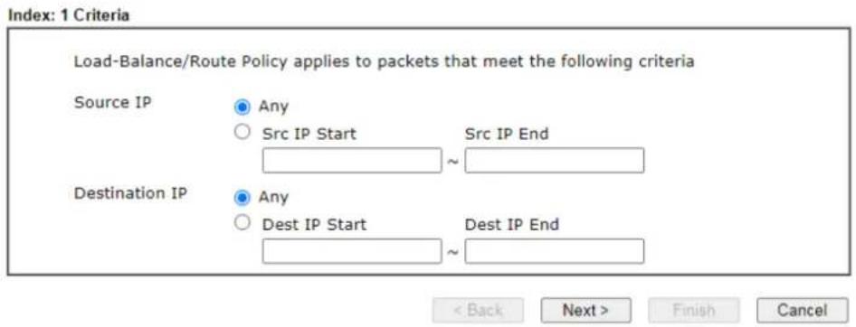 Draytek Vigor 2620L - II-6-2 Route Policy - 3