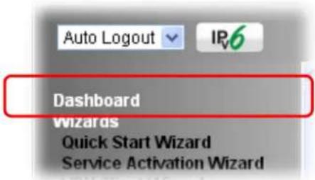 Draytek Vigor 2620L - I-5 Dashboard - 1
