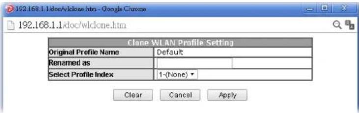 Draytek Vigor 2620L - VI-3-3 WLAN Profile - 1