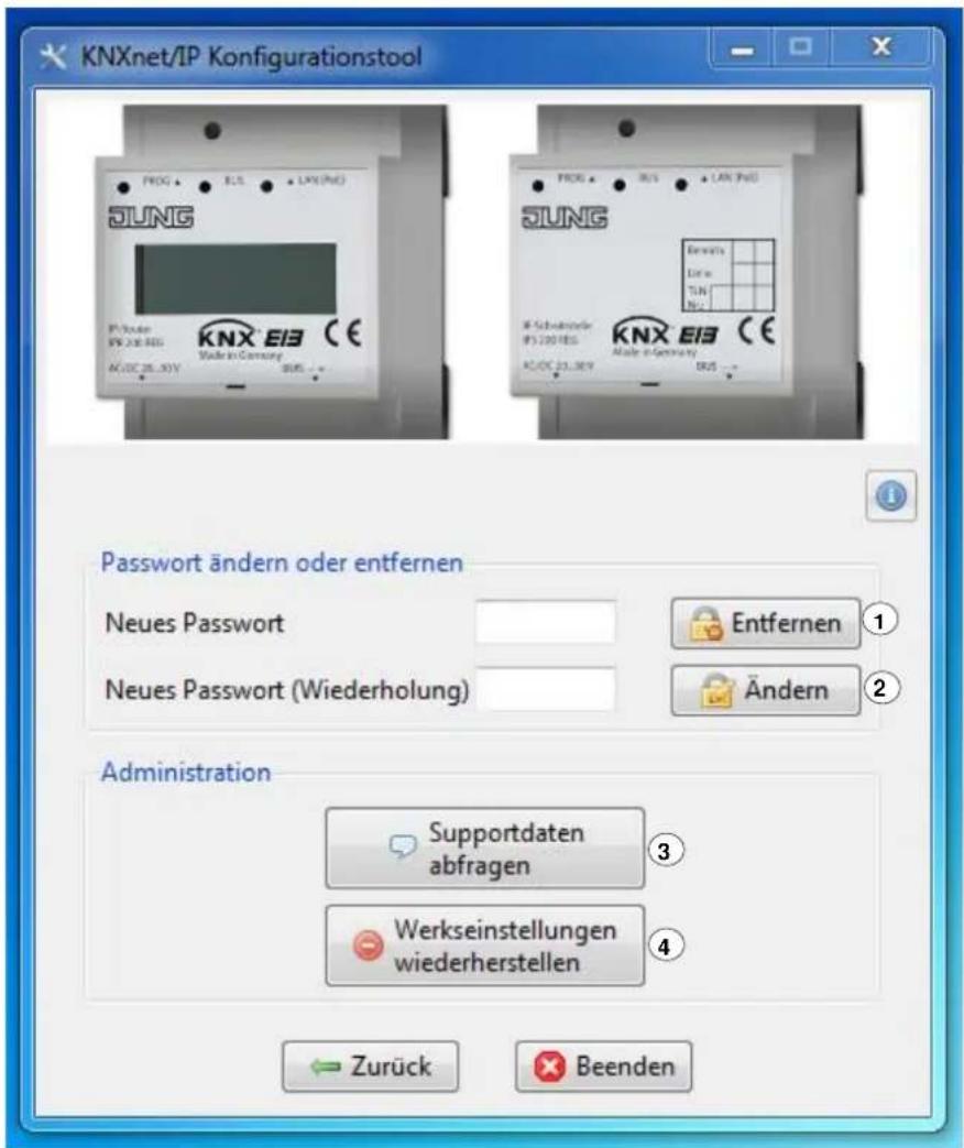 JUNG IPR 200 REG - Erweiterte Einstellungen - 1