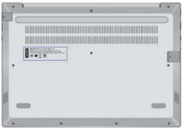 LENOVO ThinkBook 15p - FCC ID and IC ID location - 1