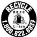 LENOVO ThinkBook 15p - Battery recycling information for the United States and Canada - 1