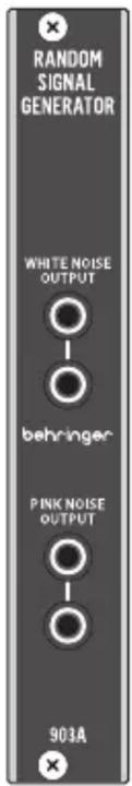 RANDOM SIGNAL GENERATOR WHITE NOISE OUTPUT behringer PINK NOISE OUTPUT 903A