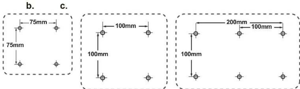 VIEWSONIC VG2753 - Wandinstallation (optional) - 1