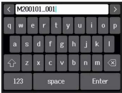 M200101_001 q w e r t y u i o p a s d f g h j k l ↑ z x c v b n m × 123 space Enter