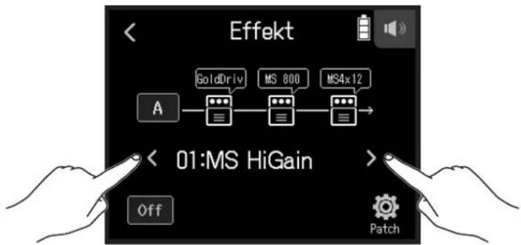 Effekt GoldDriv MS 800 MS4x12 A 01:MS HiGain Off Patch