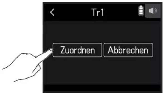 Tr1 Zuordnen Abbrechen
