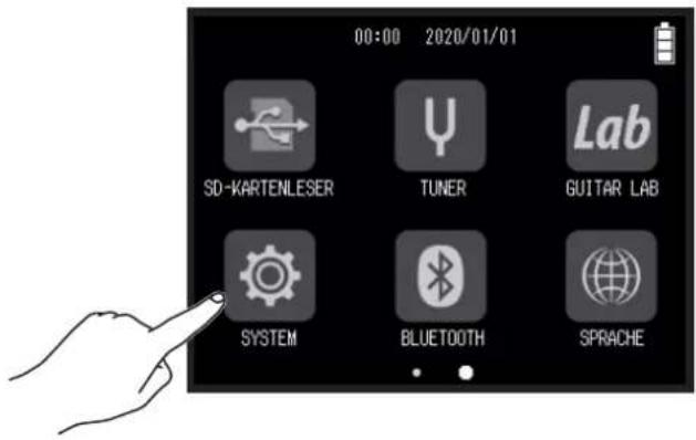 00:00 2020/01/01 SD-KARTENLESER TUNER GUITAR LAB SYSTEM BLUETOOTH SPRACHE