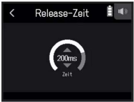 Release-Zeit 200ms Zeit
