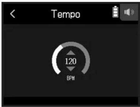 Tempo 120 BPM