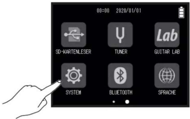 00:00 2020/01/01 SD-KARTENLESER TUNER GUITAR LAB SYSTEM BLUETOOTH SPRACHE