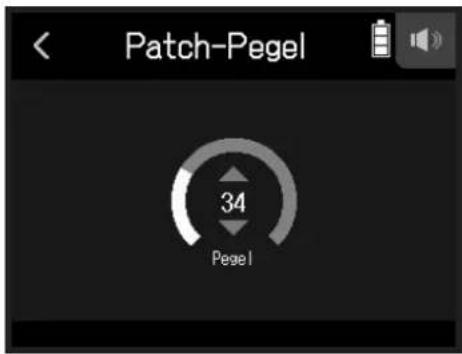 Patch-Pegel 34 Pegel