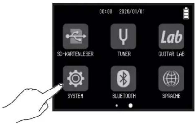00:00 2020/01/01 SD-KARTENLESER TUNER GUITAR LAB SYSTEM BLUETOOTH SPRACHE