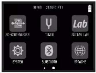 06:00 2020/01/01 SD-KARTIENLESER TURER Lab GUITAR LAB SYSTEM BLUETOOTH SPACHE