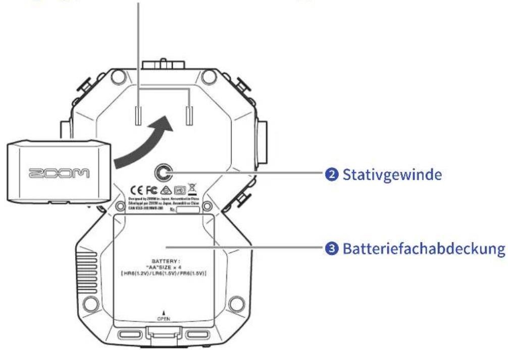 ZOOM H8 - Rückseite - 1