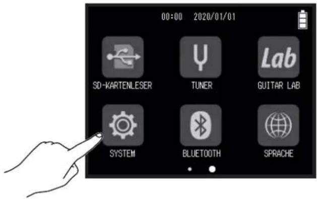 00:00 2020/01/01 SD-KARTENLESER TUNER GUITAR LAB SYSTEM BLUETOOTH SPRACHE