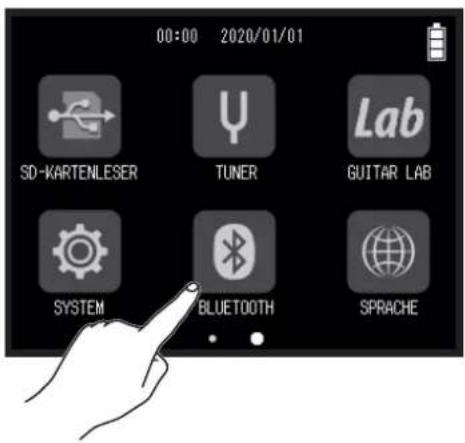 00:00 2020/01/01 SD-KARTENLESER TUNER GUITAR LAB SYSTEM BLUETOOTH SPRACHE