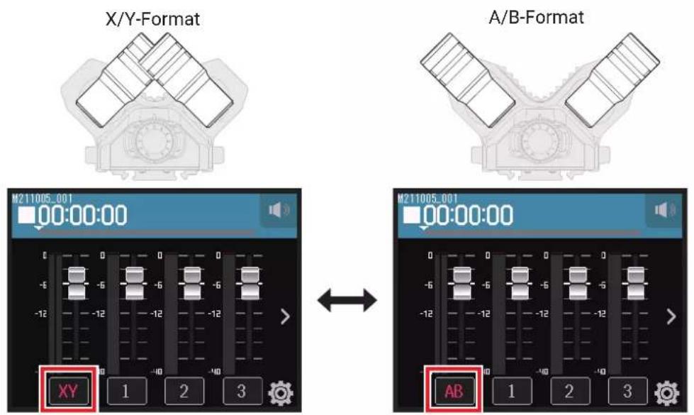 X/Y-Format A/B-Format M211005_001 00:00:00 M211005_001 00:00:00 XY 1 2 3 AB 1 2 3