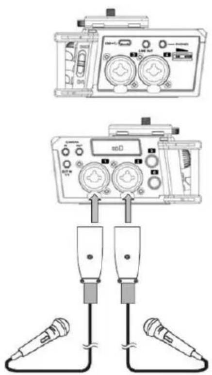 MARANTZ PMD-706 - Esempio 5 – Registrazione Dual Stereo - 6