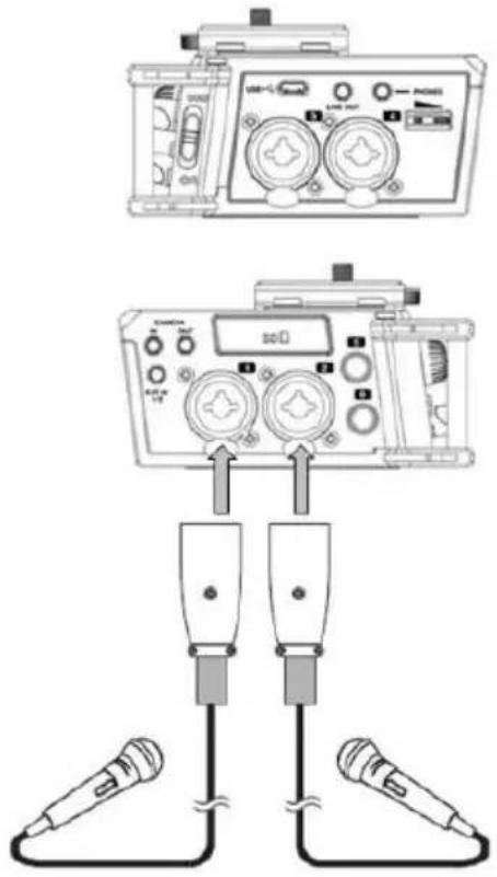MARANTZ PMD-706 - Beispiel 5 - Dual-Stereo-Aufnahme - 6