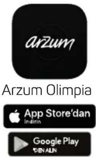 arzum Arzum Olimpia App Store'dan indinn Google Play DEN ALN