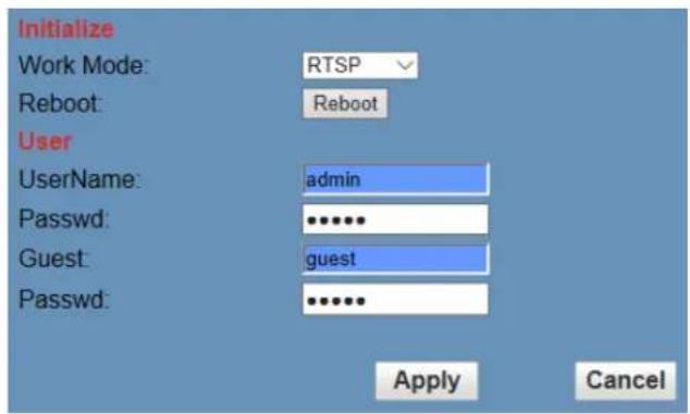 PTZ Optics PT30X-NDI - System Settings - 1