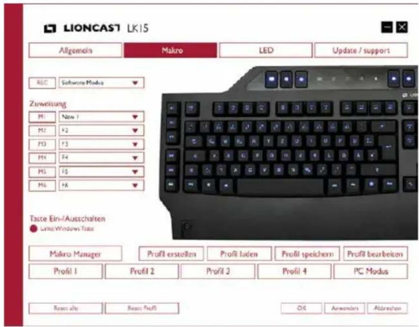 Lioncast LK15 - Andere Funktionen - 1