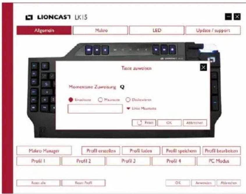 Lioncast LK15 - DE Installation der Software - 2