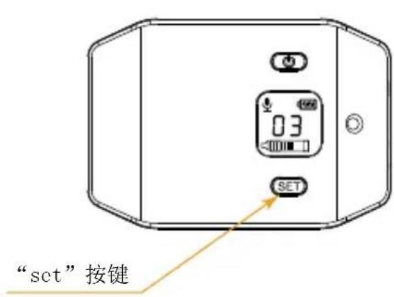 Comica CVM-WS50C - 短按set按键选择频道 - 1