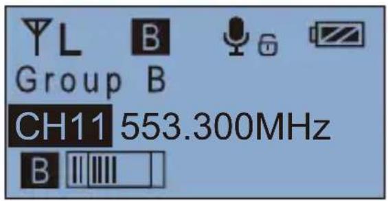Comica CVM-WM200TX - Manually Adjust the Channel of Transmitter - 1