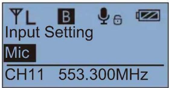 Comica CVM-WM200TX - MIC/LINE IN Input Mode Adjustment - 2