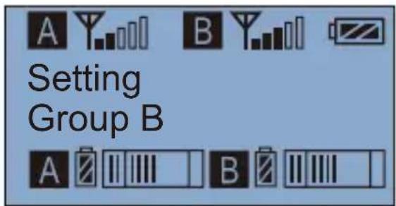 Comica CVM-WM200TX - Group A/B function setting - 1