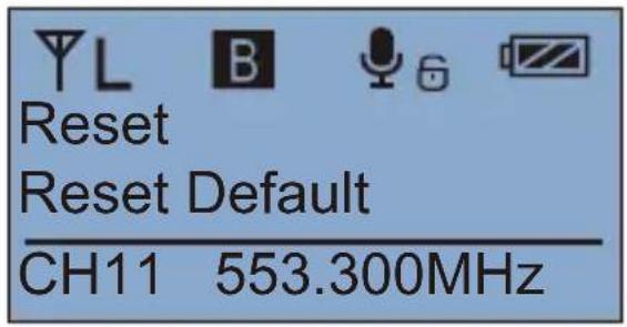 Comica CVM-WM200TX - Reset to Defaults - 1