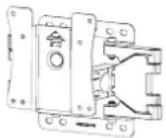 LG UltraGear 27GN750-B - Installation an einer Wand - 2
