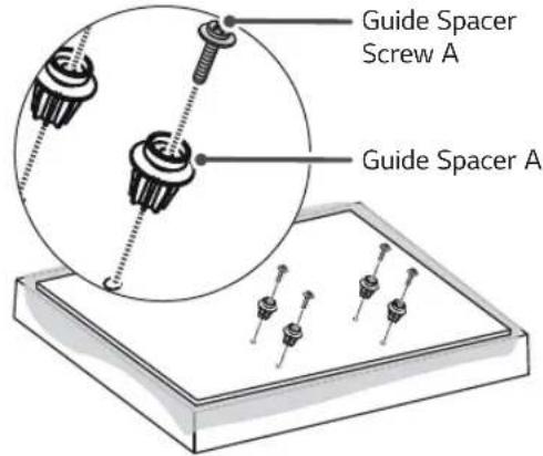 Guide Spacer Screw A Guide Spacer A