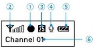 Saramonic VmicLink5 - LCD Display Operation Guide - 1