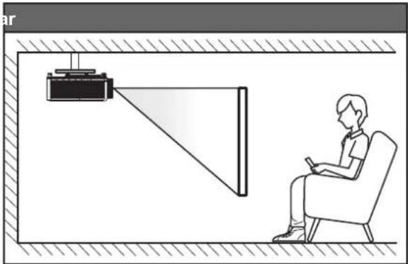 OPTOMA HZ39HDR - Installing the projector - 4