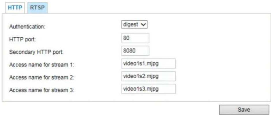 Vivotek FD9166-HN - HTTP streaming - 1
