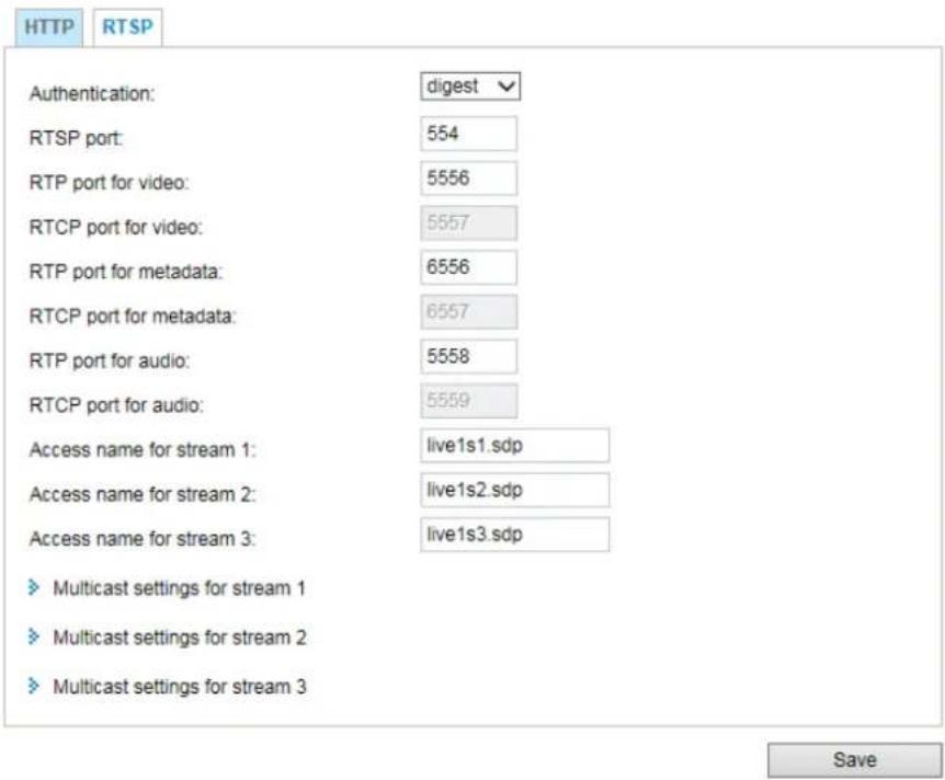 Vivotek FD9166-HN - RTSP Streaming - 1