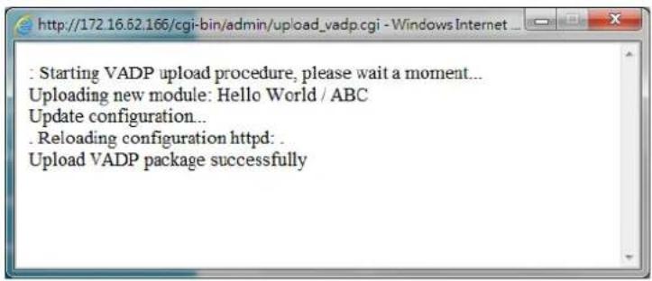 Vivotek FD9166-HN - Applications > Package management - a.k.a., VADP (VIVOTEK Application Development Platform) - 2
