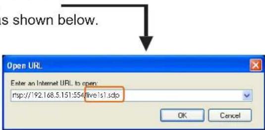 Vivotek FD9166-HN - RTSP Streaming - 3