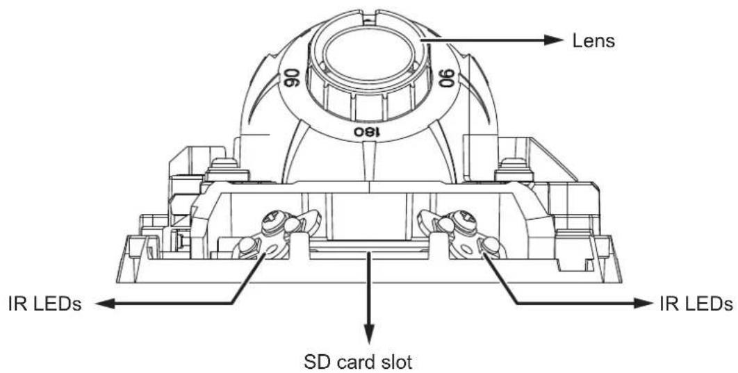 Vivotek FD9166-HN - Physical Description - 2