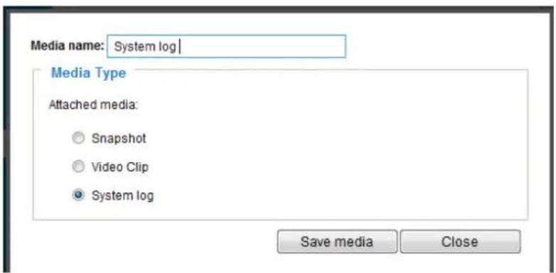 Vivotek FD9166-HN - Media type - System log - 1