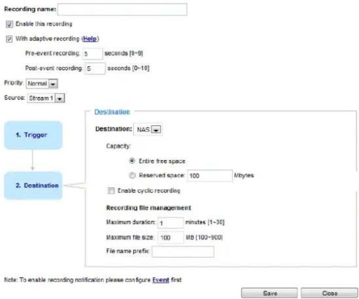 Vivotek FD9166-HN - NAS server - 5