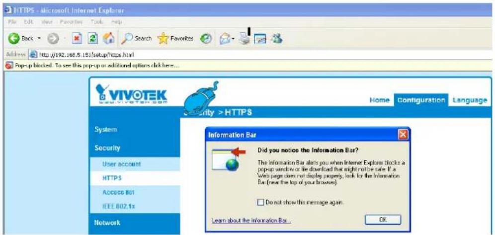 Vivotek FD9166-HN - Create certificate request and install - 2